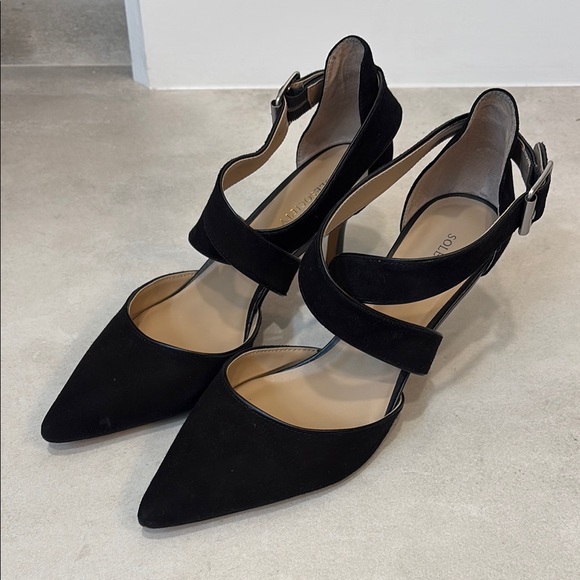 Sole Society Tamra Black Heels - Picture 2 of 9